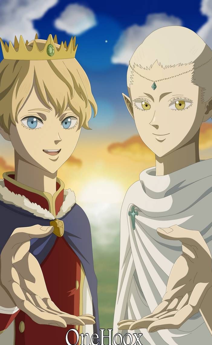 Black Clover Lumiel And Licht. Personagens De Anime, Anime, Filmes De Anime