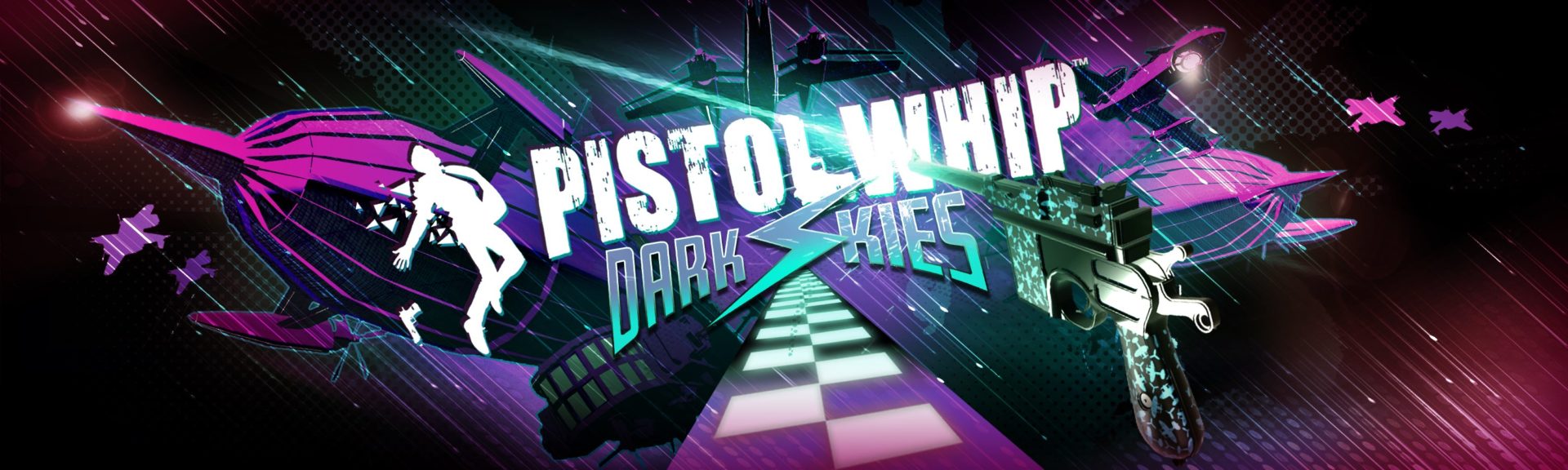 New Pistol Whip update sends you up into the Dark Skies Quest Play