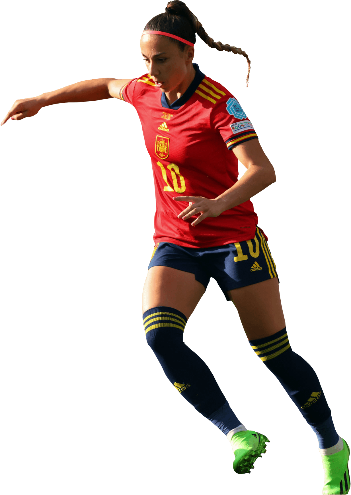 Athenea del Castillo football renders