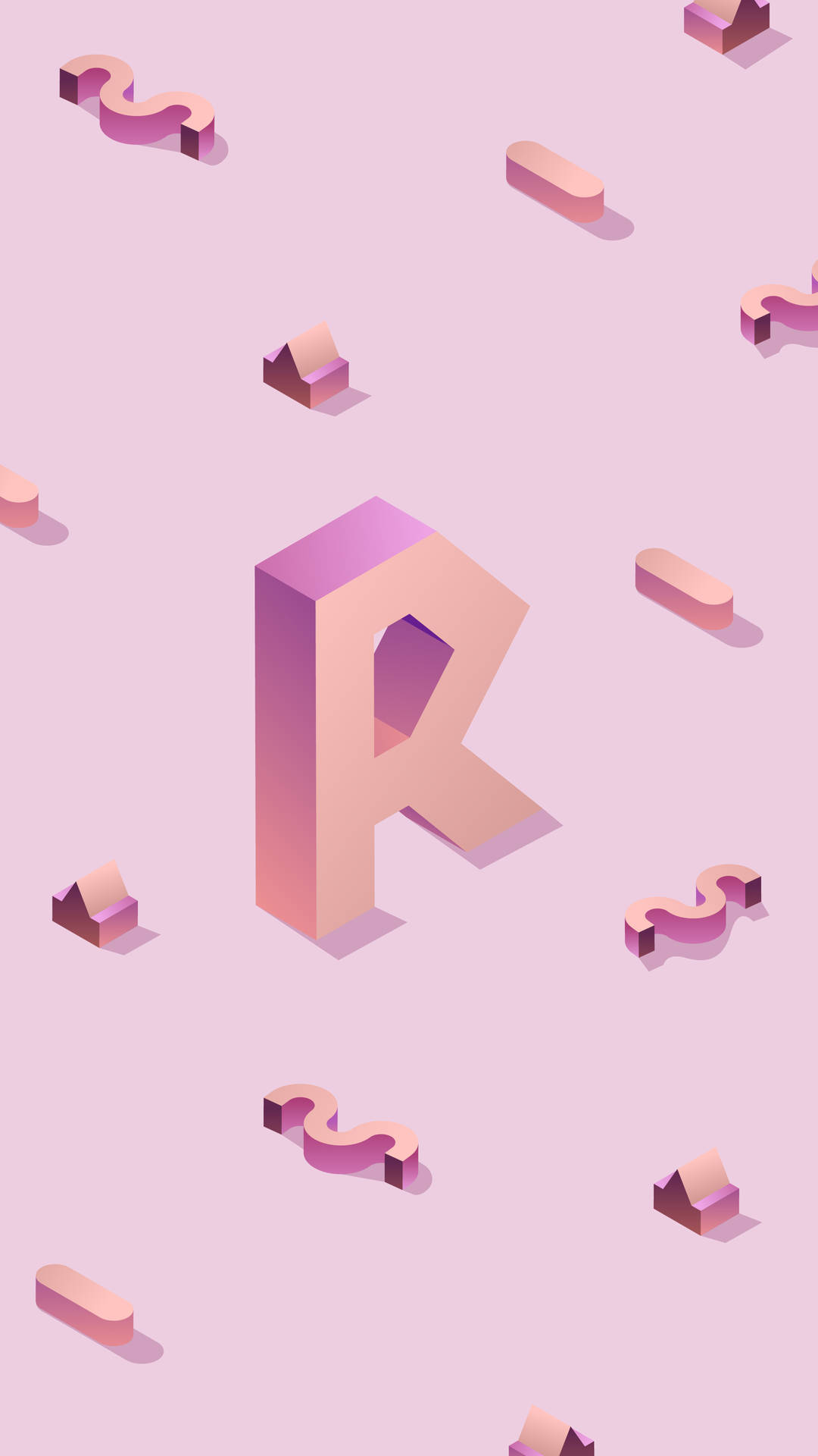 R Alphabet Wallpaper