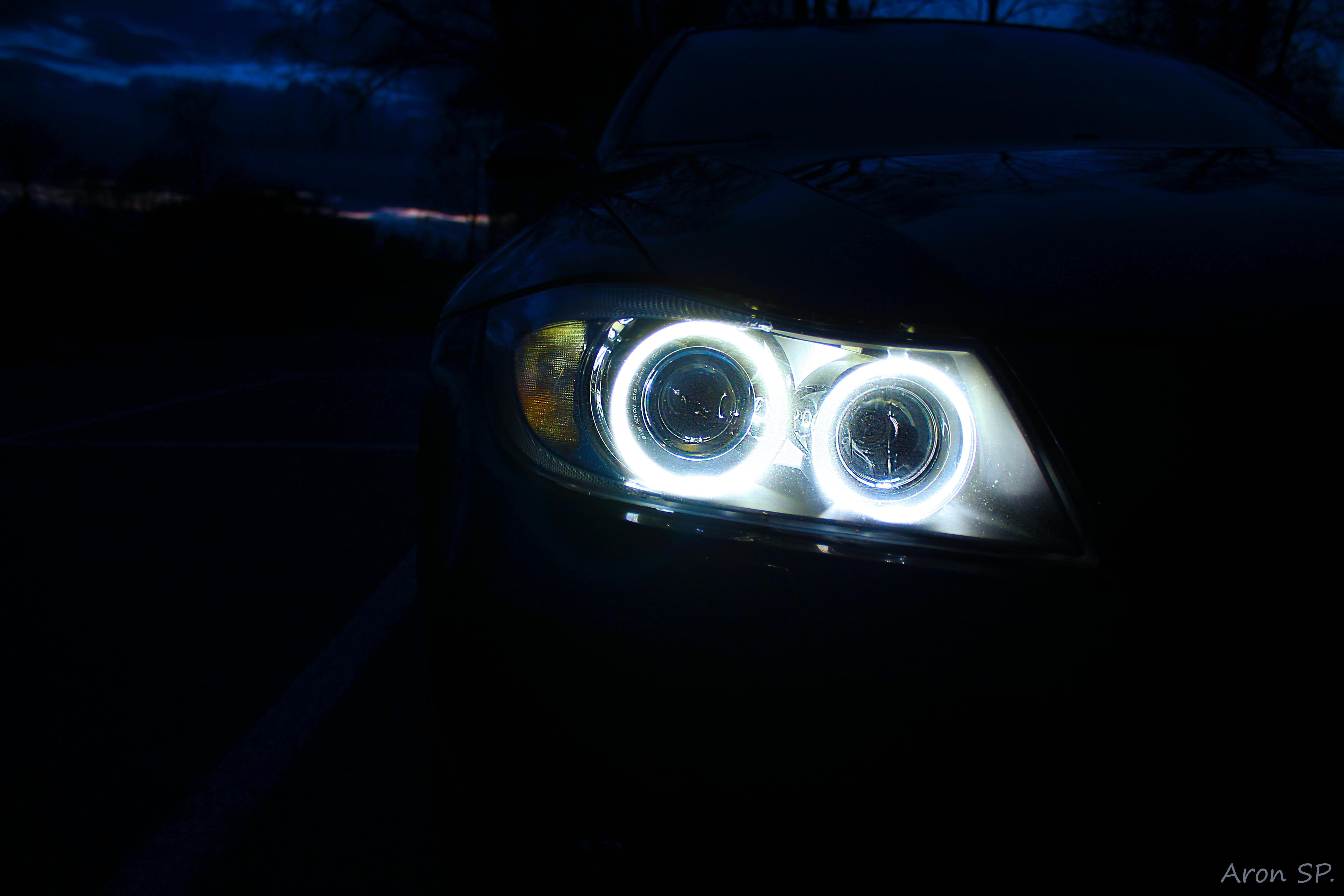 E90 angel eyes wallpaper (OC)