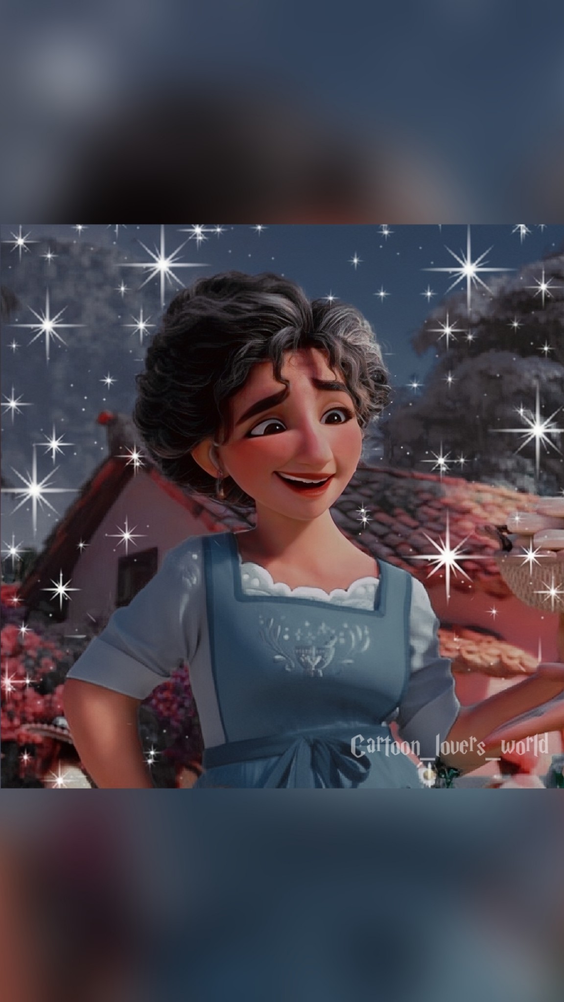 Her love could hold up the world