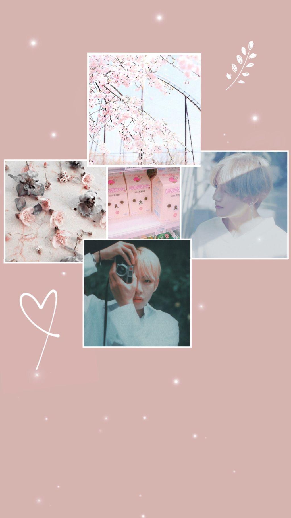 Pink Kpop Aesthetic Wallpaper