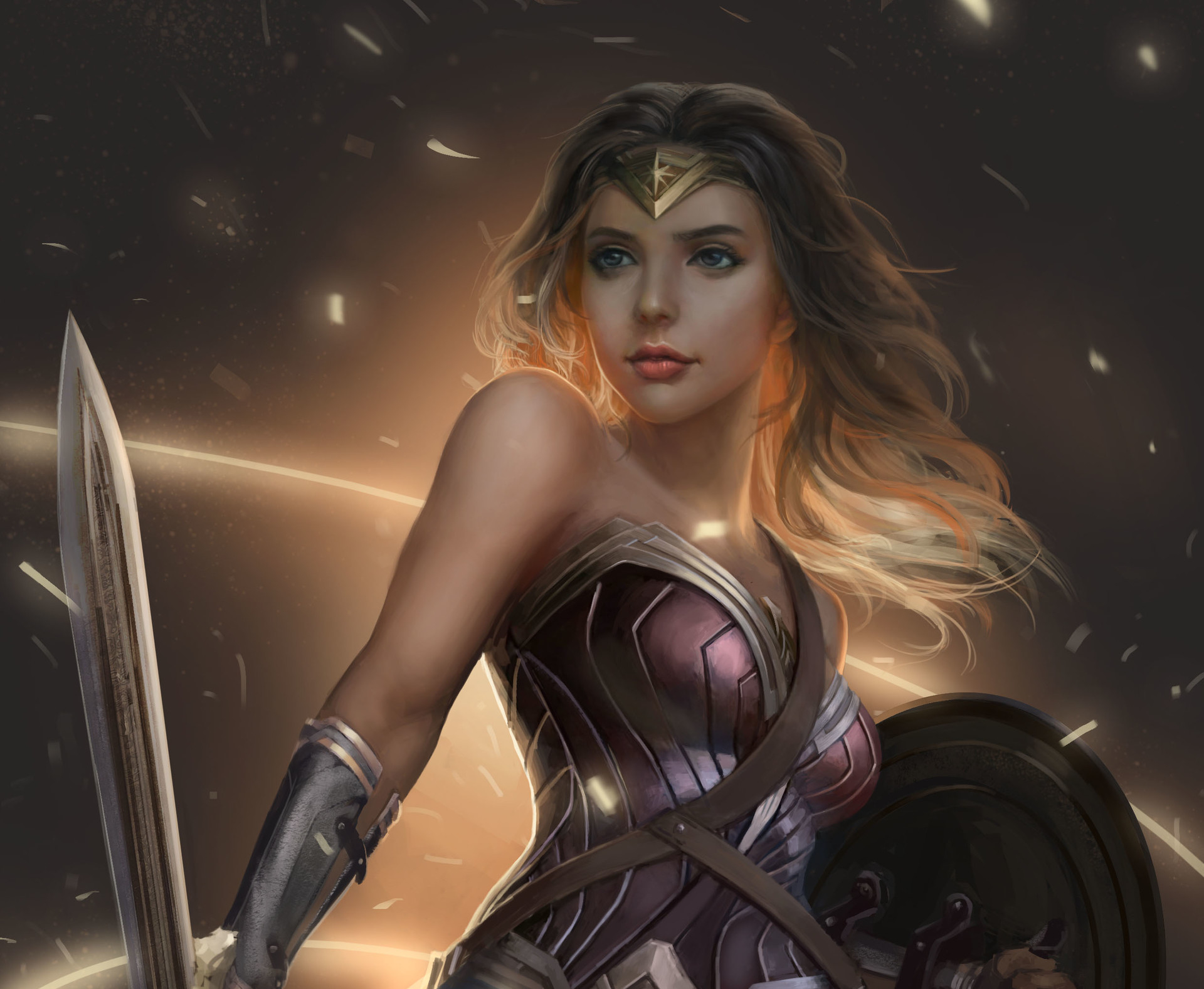 Comics Wonder Woman HD Wallpaper