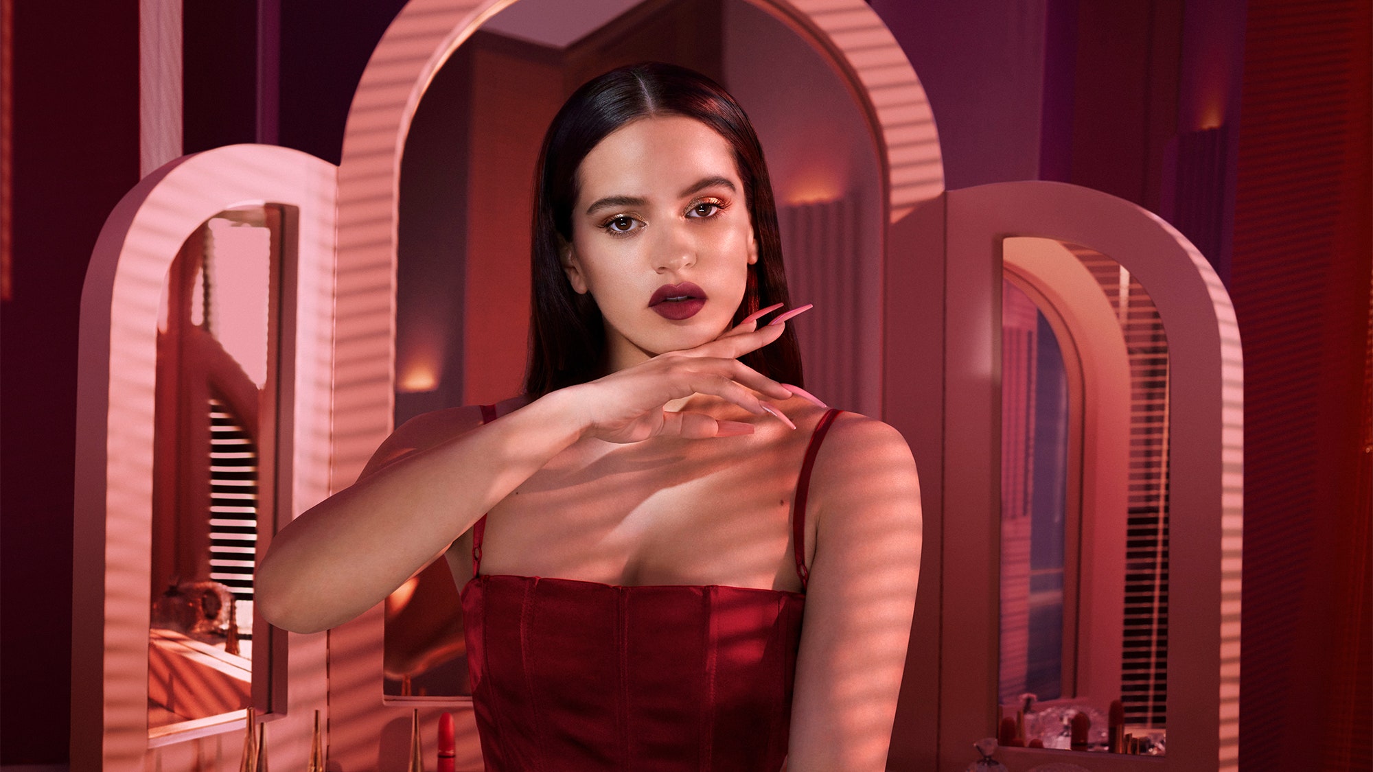 Rosalía on Her New MAC Collection and Using Stiletto Nails as Castanets