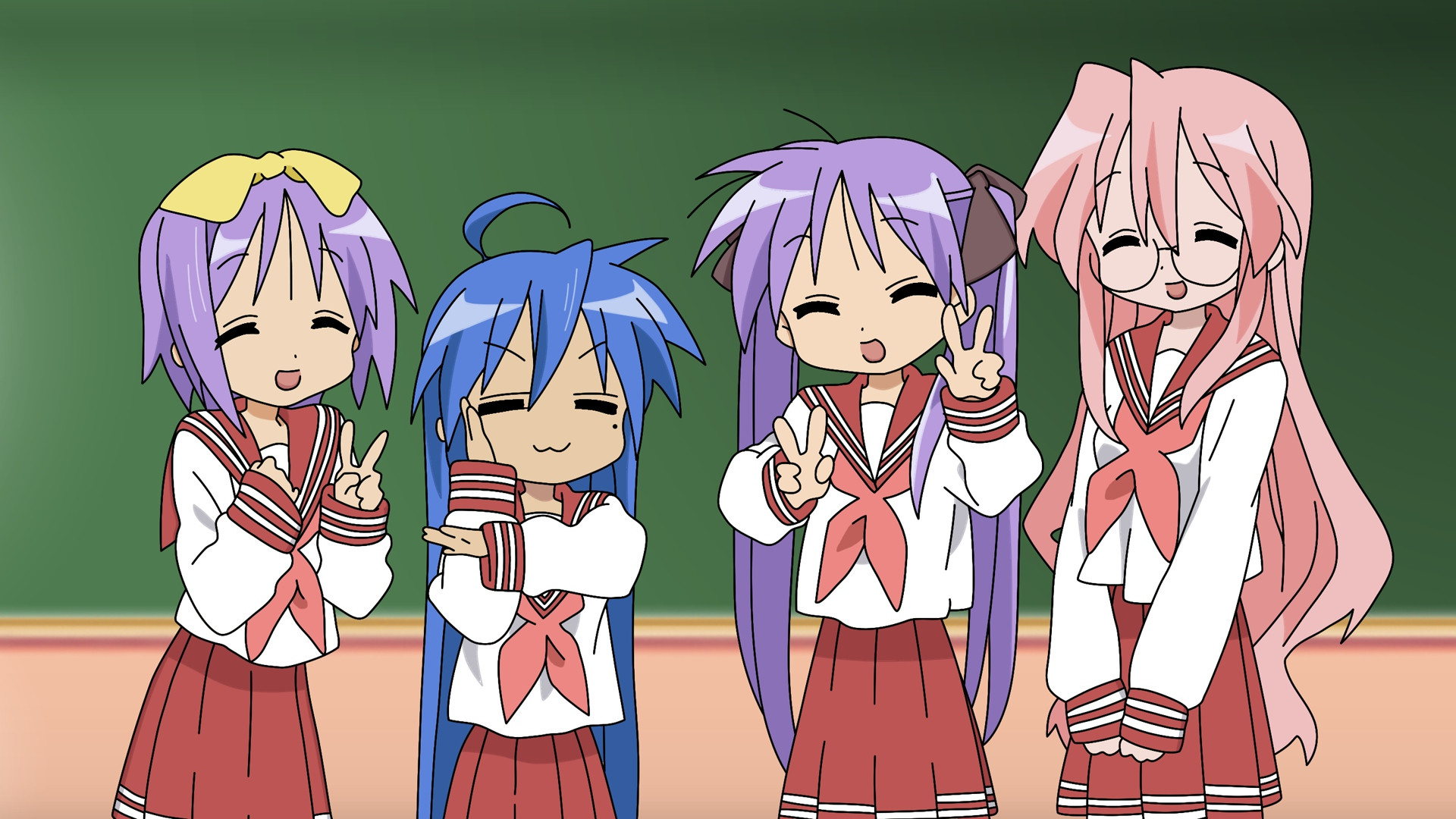 Anime Lucky Star HD Wallpaper
