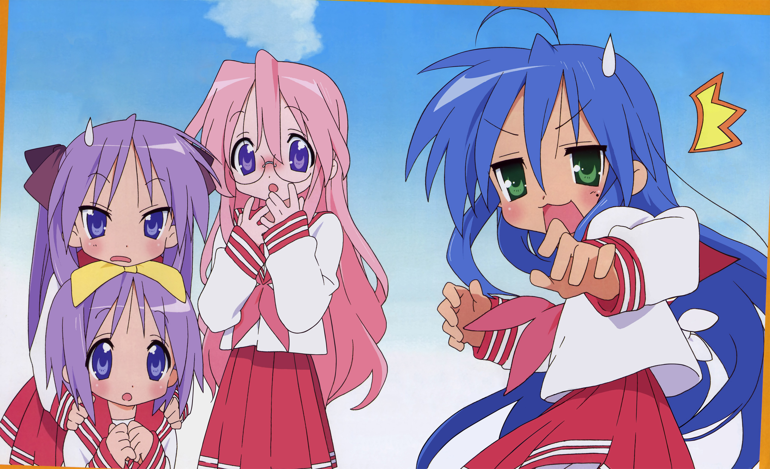 Anime Lucky Star HD Wallpaper