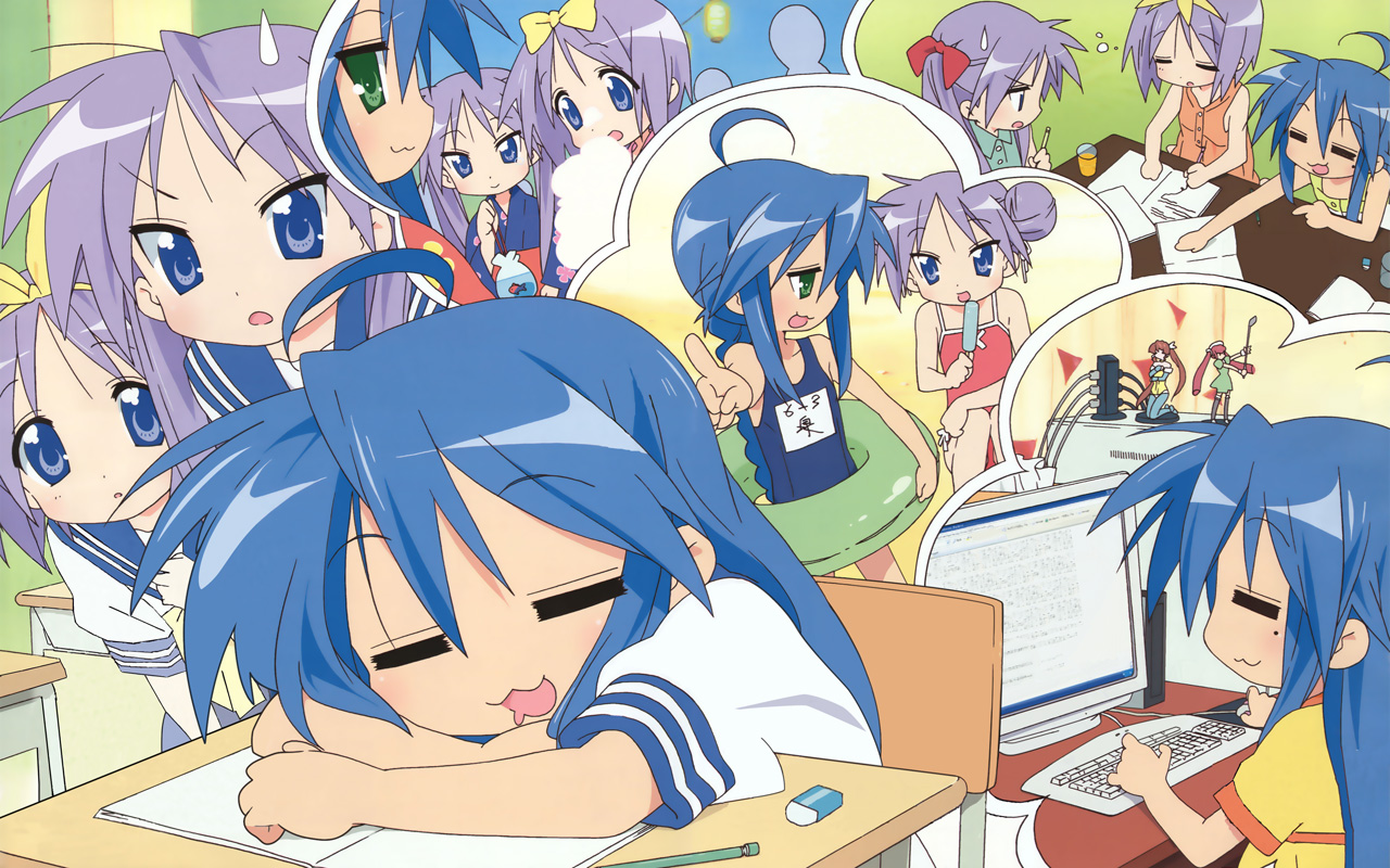 LuckyStar Kagami by Horiguchi Yukiko Anime Image Board