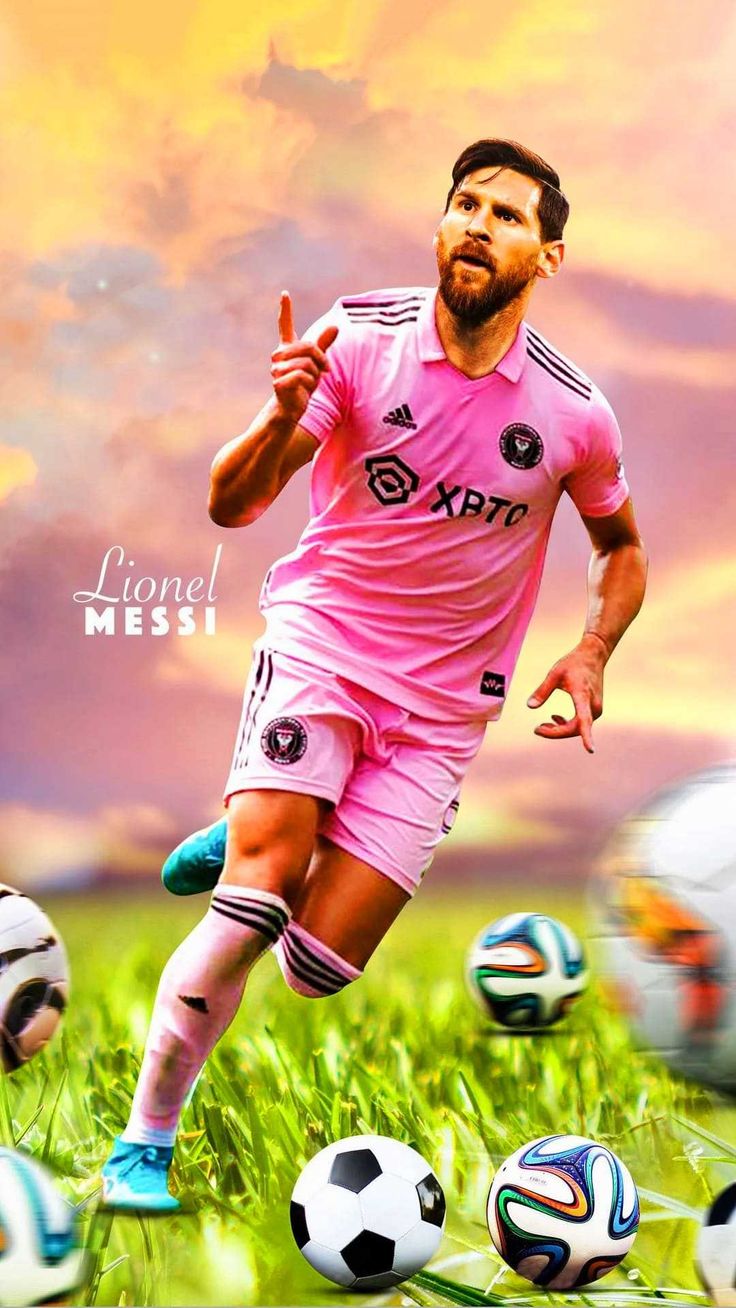 Messi Inter Miami Wallpaper. Lionel messi, Messi, Miami wallpaper
