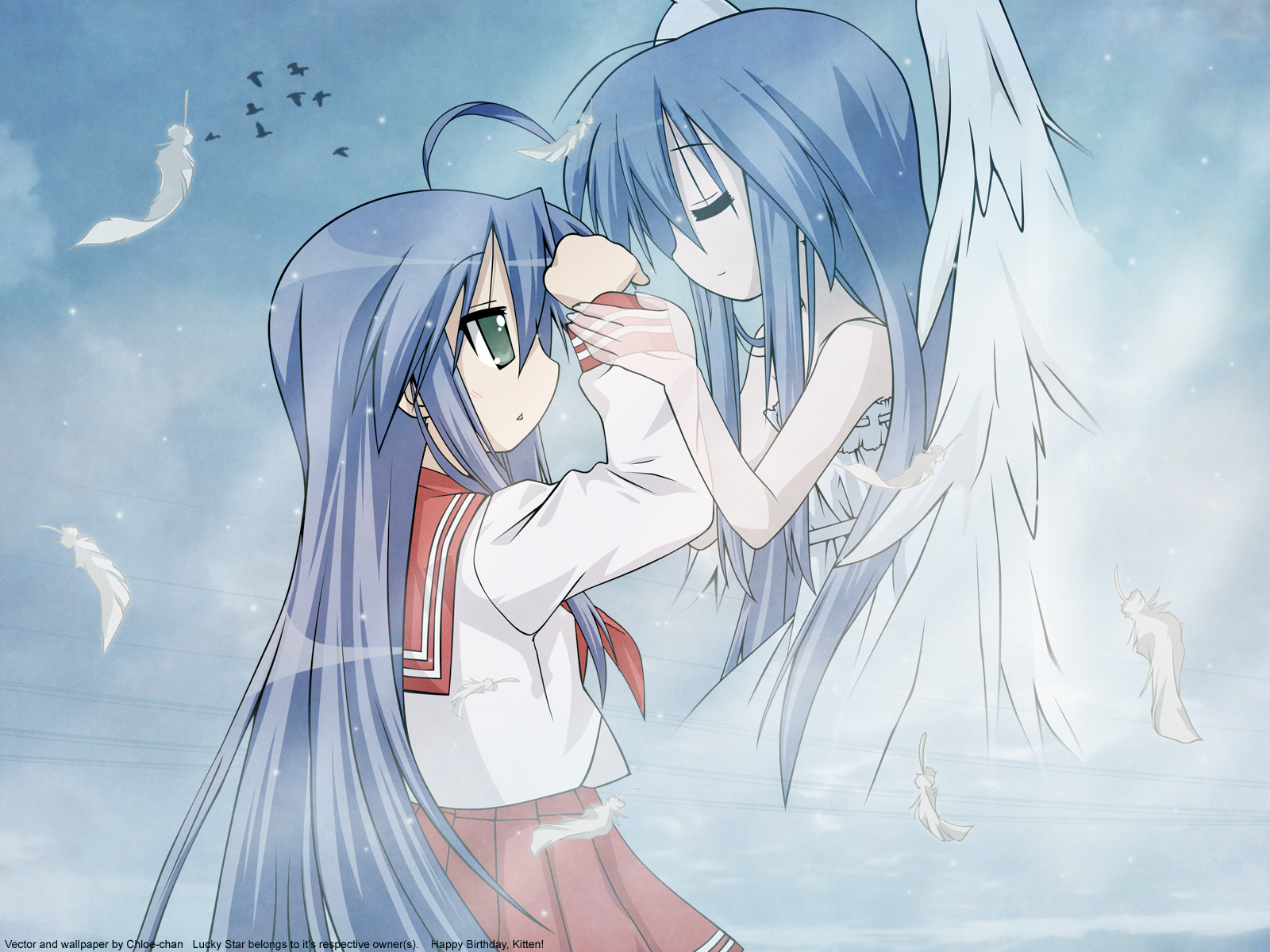 Desktop Wallpaper Lucky Star Anime