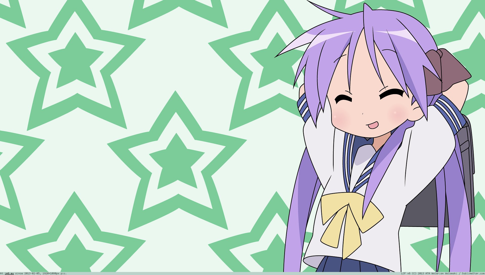 Pic. #Wallpaper #Anime #Lucky #Kagami #Hiiragi x1080 #Star, 204767B
