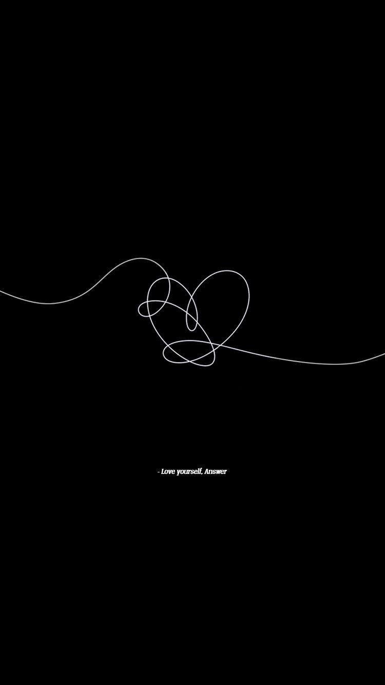 Bts black aesthetic Wallpaper Download