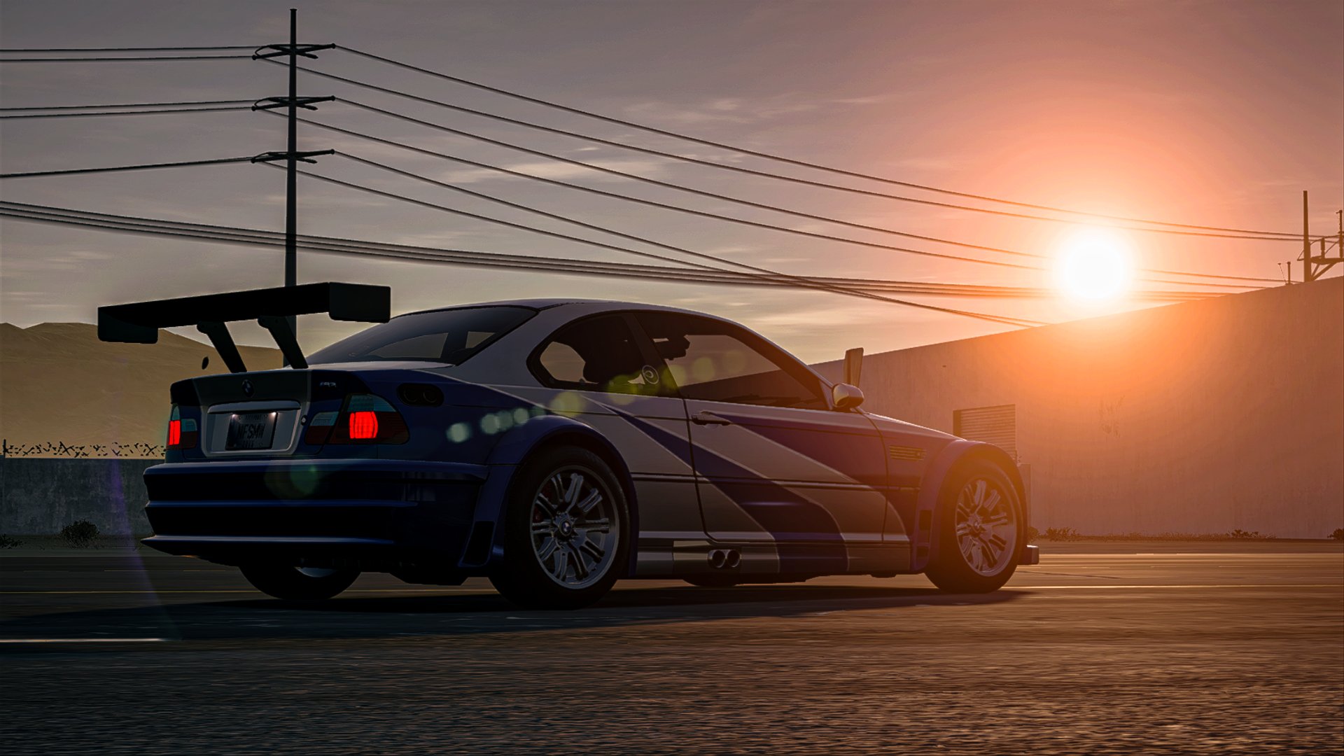 DrowzeeTA M3 GTR E46 from Rockport. Need For Speed Payback #VirtualPhotography #photography #VGPUnite #GhostArts #BMW #M3 #GTR #nfs #payback