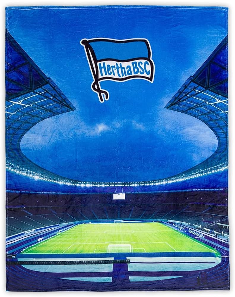 Hertha BSC Berlin Fleece Blanket, Coral Fleece Blanket Berlin, Amazon.de: Sports & Outdoors