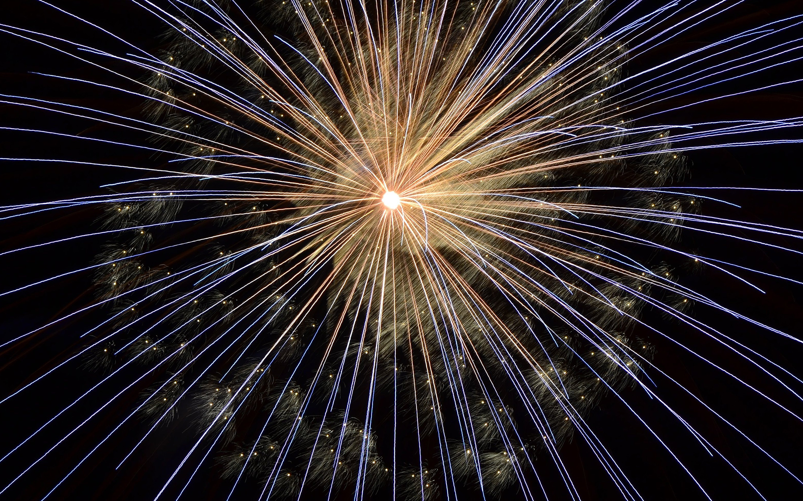 wallpaper for desktop, laptop. happy new year firework sky party dark