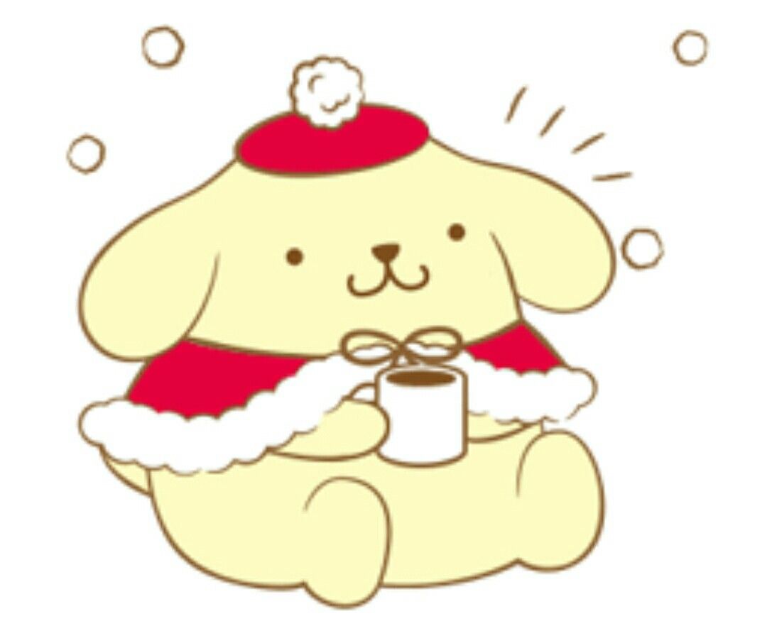 Pompompurin. Hello kitty christmas, Cute doodles, Kawaii christmas