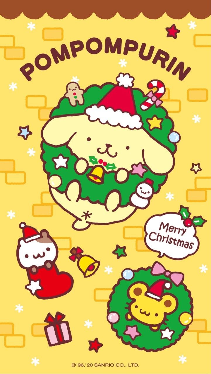 Ciao, Salut. Hello kitty christmas, Kawaii christmas, Sanrio wallpaper