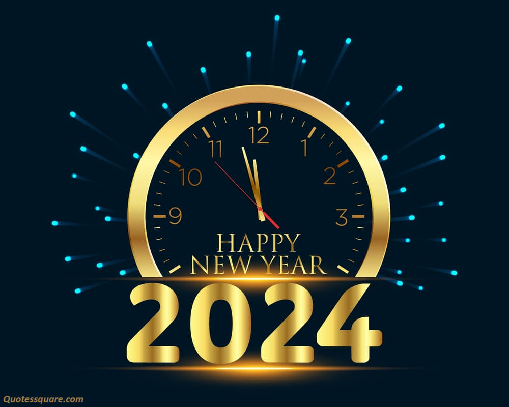 Best Happy New Year 2024 Wallpaper Image for Desktops (Free)