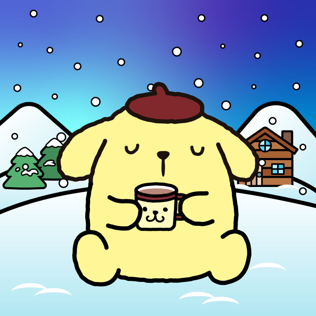 Pompompurin Kitty and Friends World (ETH)
