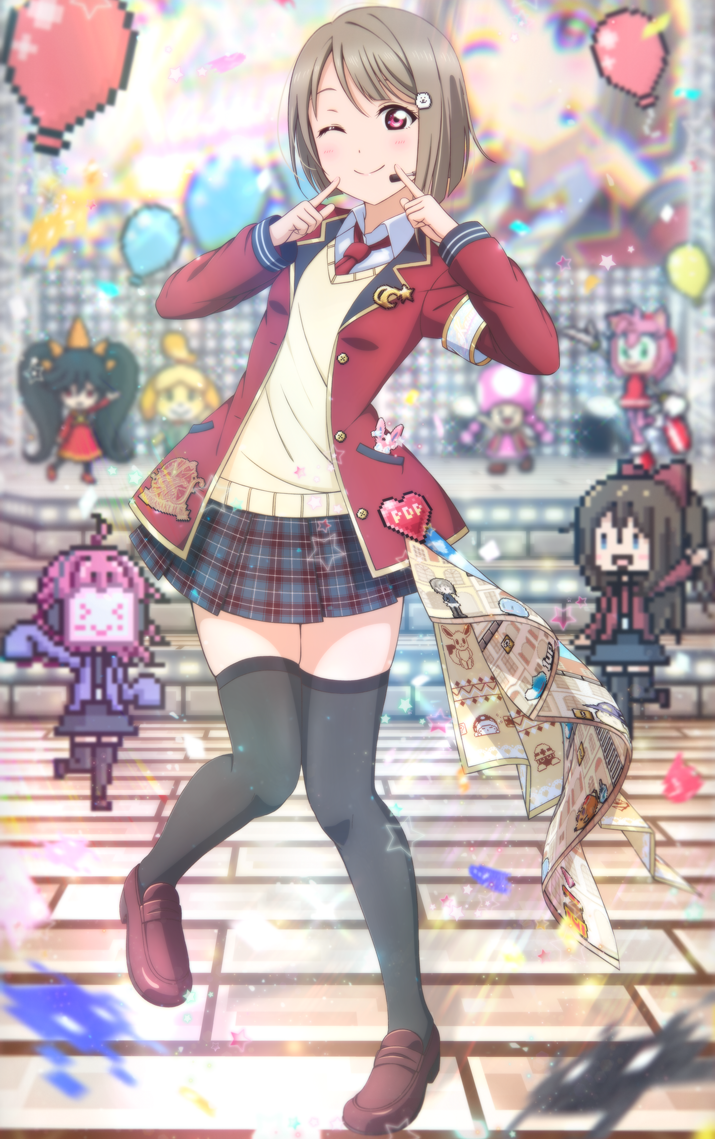 Nakasu Kasumi (Kasumi Nakasu) Live! School Idol Festival ALL STARS Anime Image Board