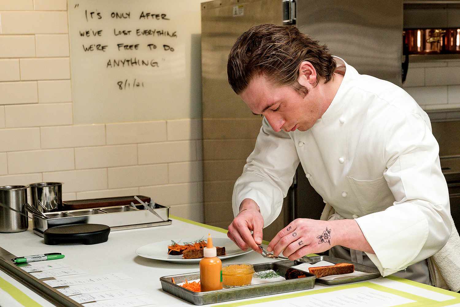 Sizzling Snaps of Jeremy Allen White as Chef Carmy in The Bear