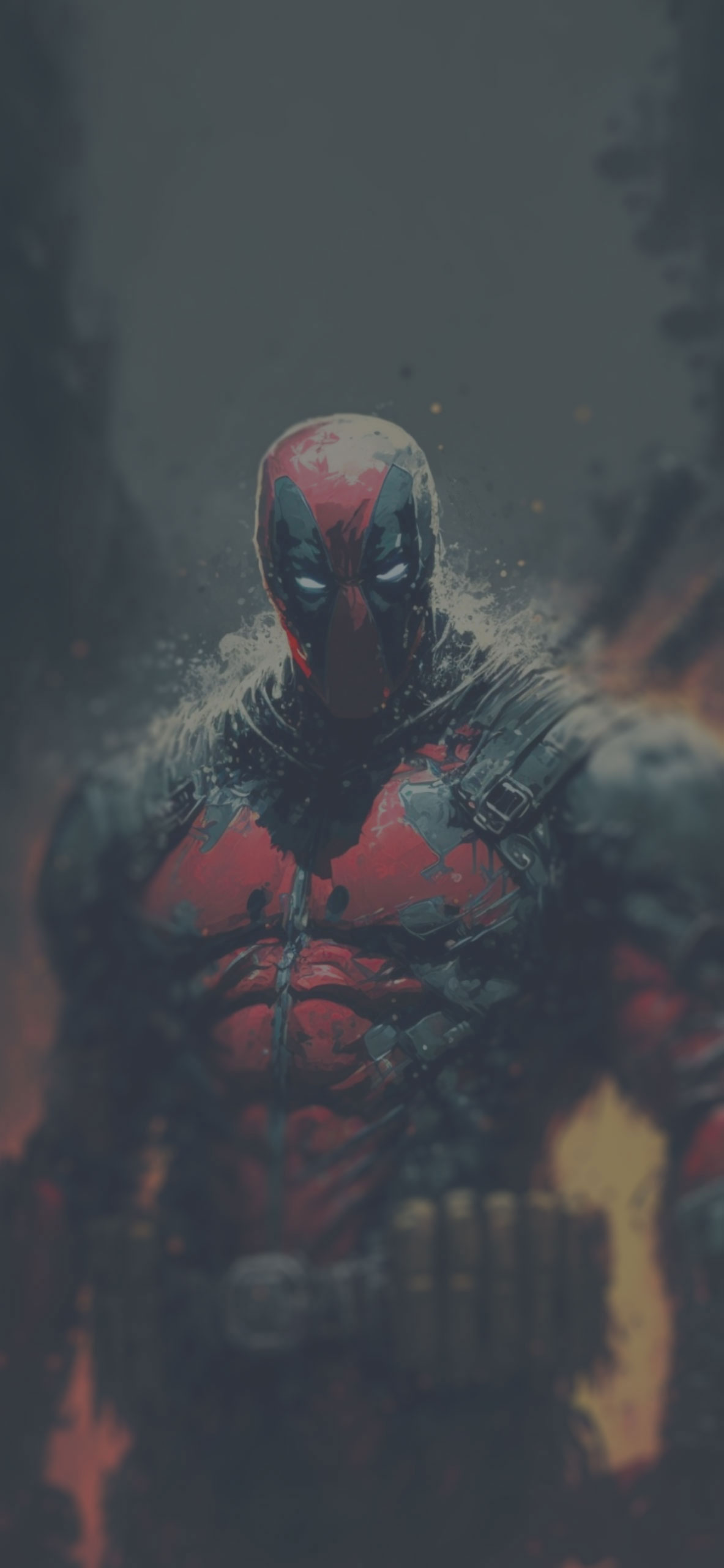 Marvel Deadpool Art Wallpaper Aesthetic Wallpaper