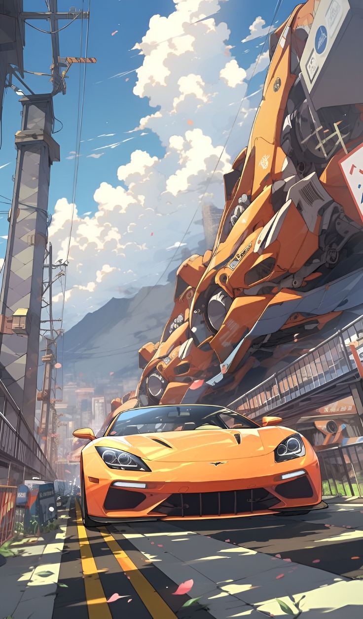 Poster Auto / Amazing Fast SuperCar