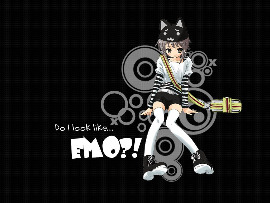 anime wallpaper Image. Emo girl wallpaper, Emo wallpaper, Emo picture
