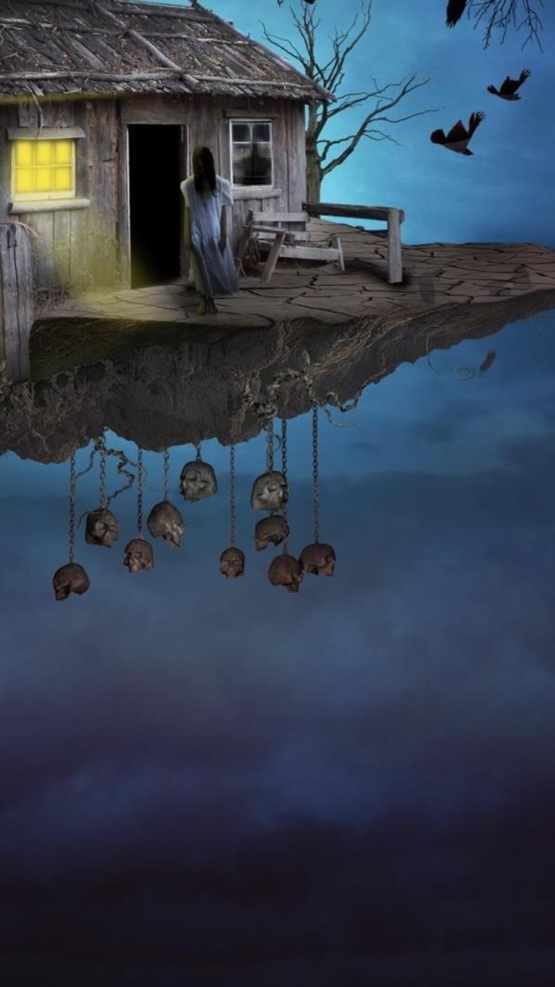 Gothic Fantasy House iPhone 7, 6s, 6 Plus, Pixel xl , One Plus 3, 3t, 5 HD 4k Wallpaper, Image, Background, Photo and Picture