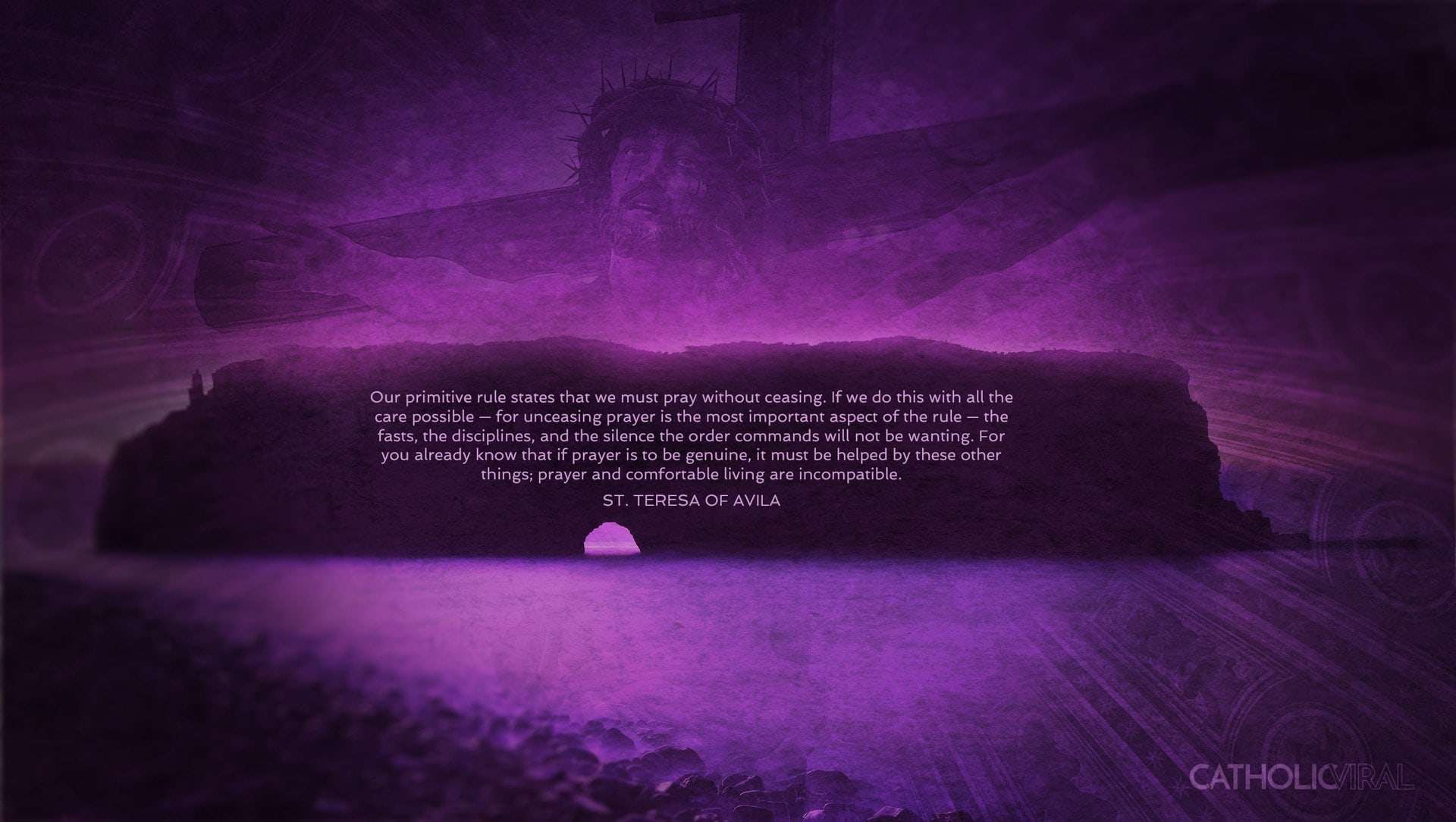 Quotes to Inspire Your Lent. Free HD Catholic Wallpaper CatholicViral