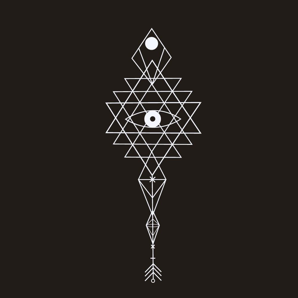 Sacred geometry. symbols and elements