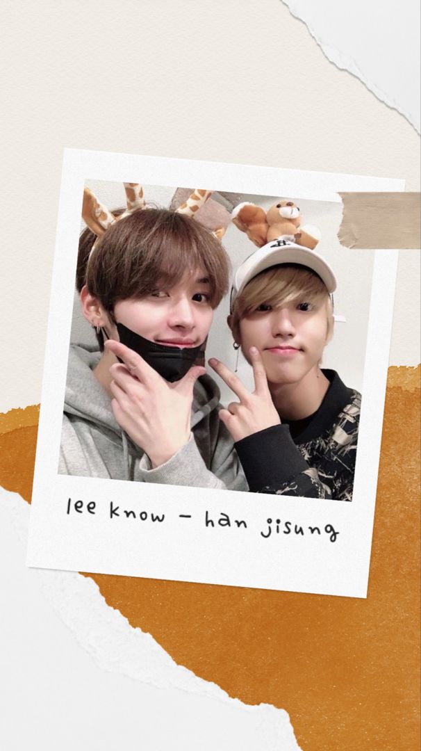Stray Kids Lee Know & Han Jisung Wallpaper. Милые рисунки, Красивые мужчины, Обои