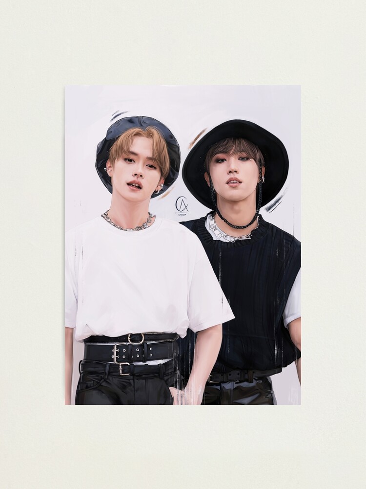 Stray Kids Lee Know Han Jis Photographic Print