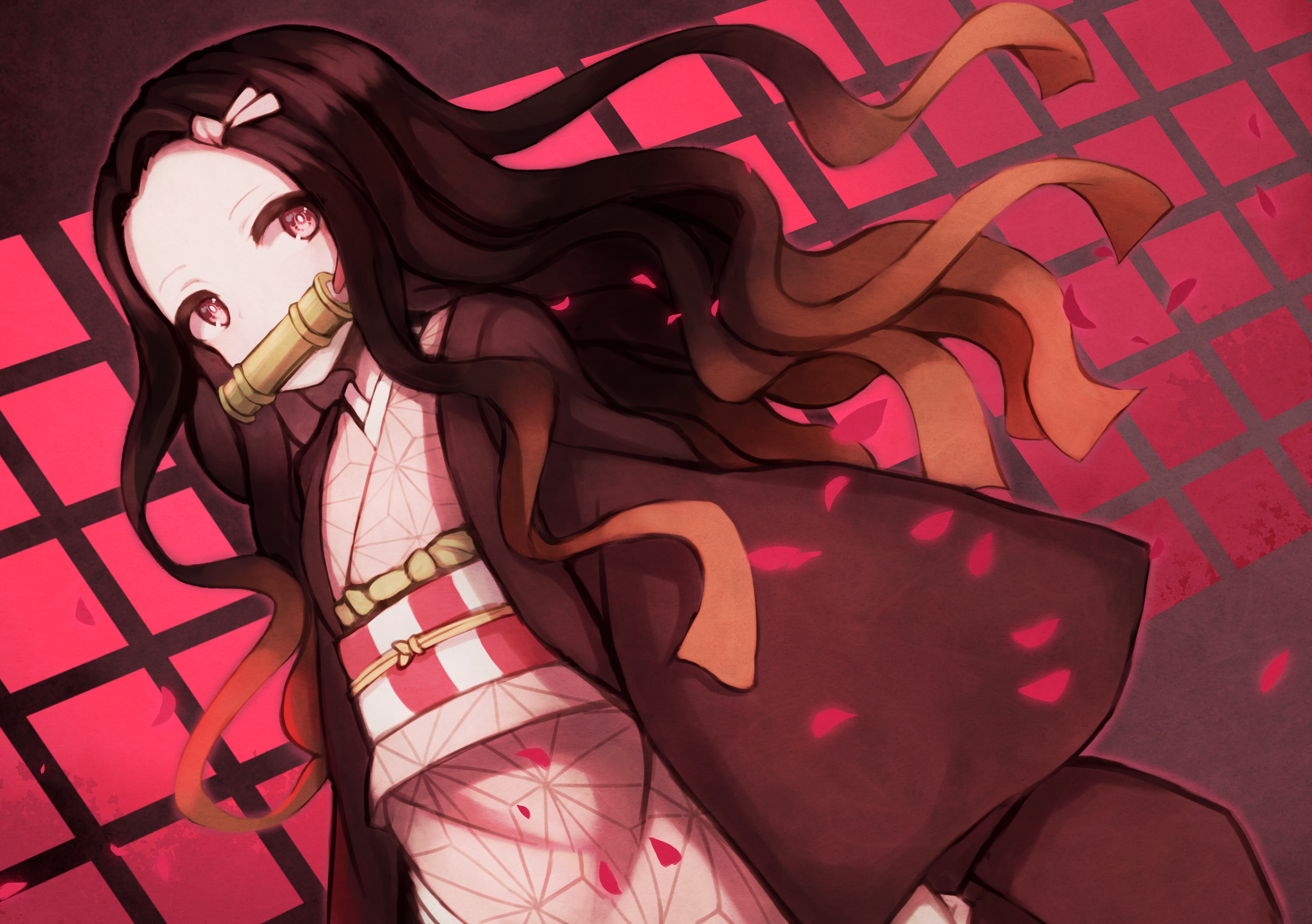 Anime Demon Slayer: Kimetsu no Yaiba HD Wallpaper by ねね