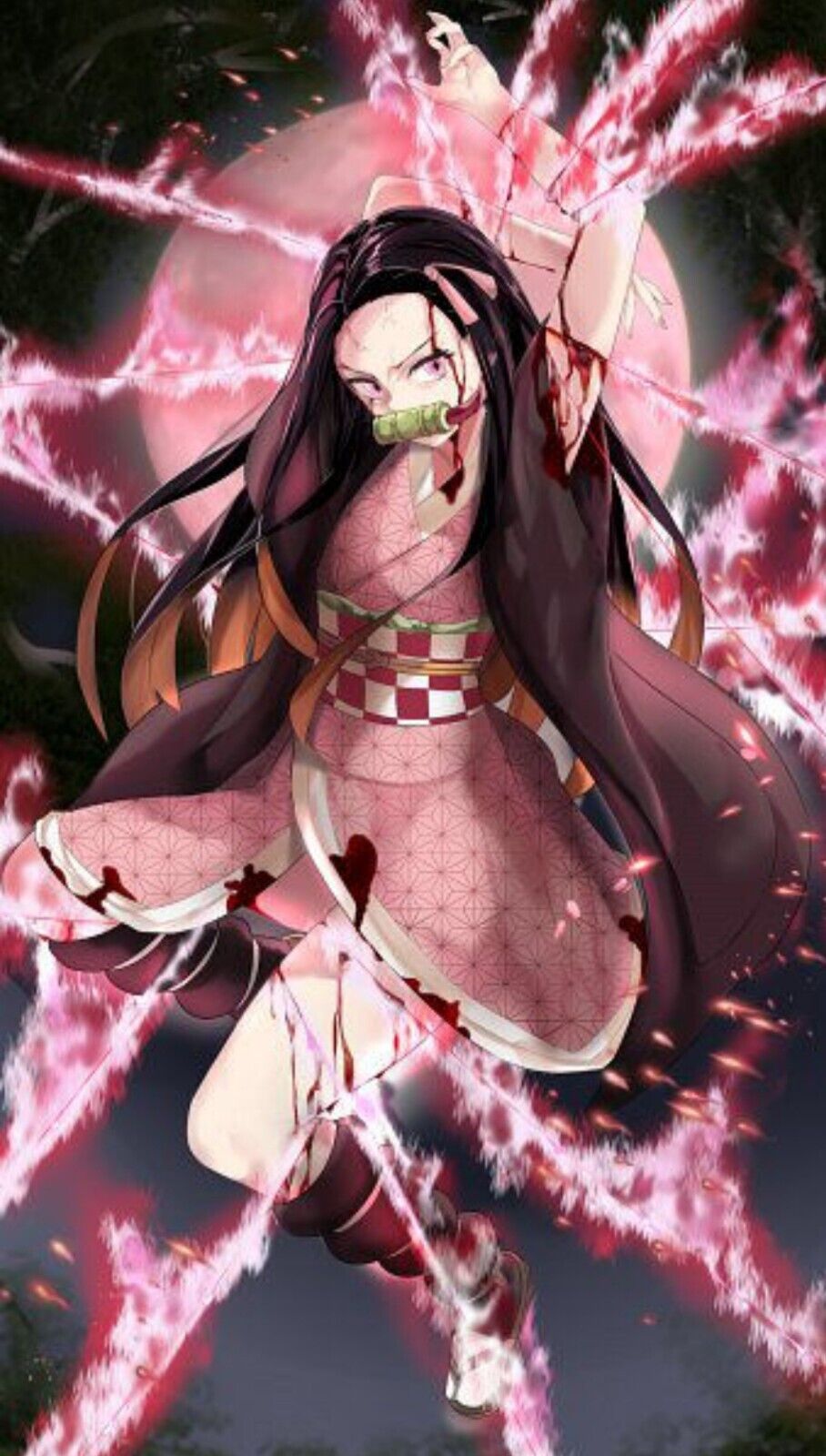 Demon Slayer Kimetsu No Yaiba Anime Manga Nezuko Kamado Standing Action Figure