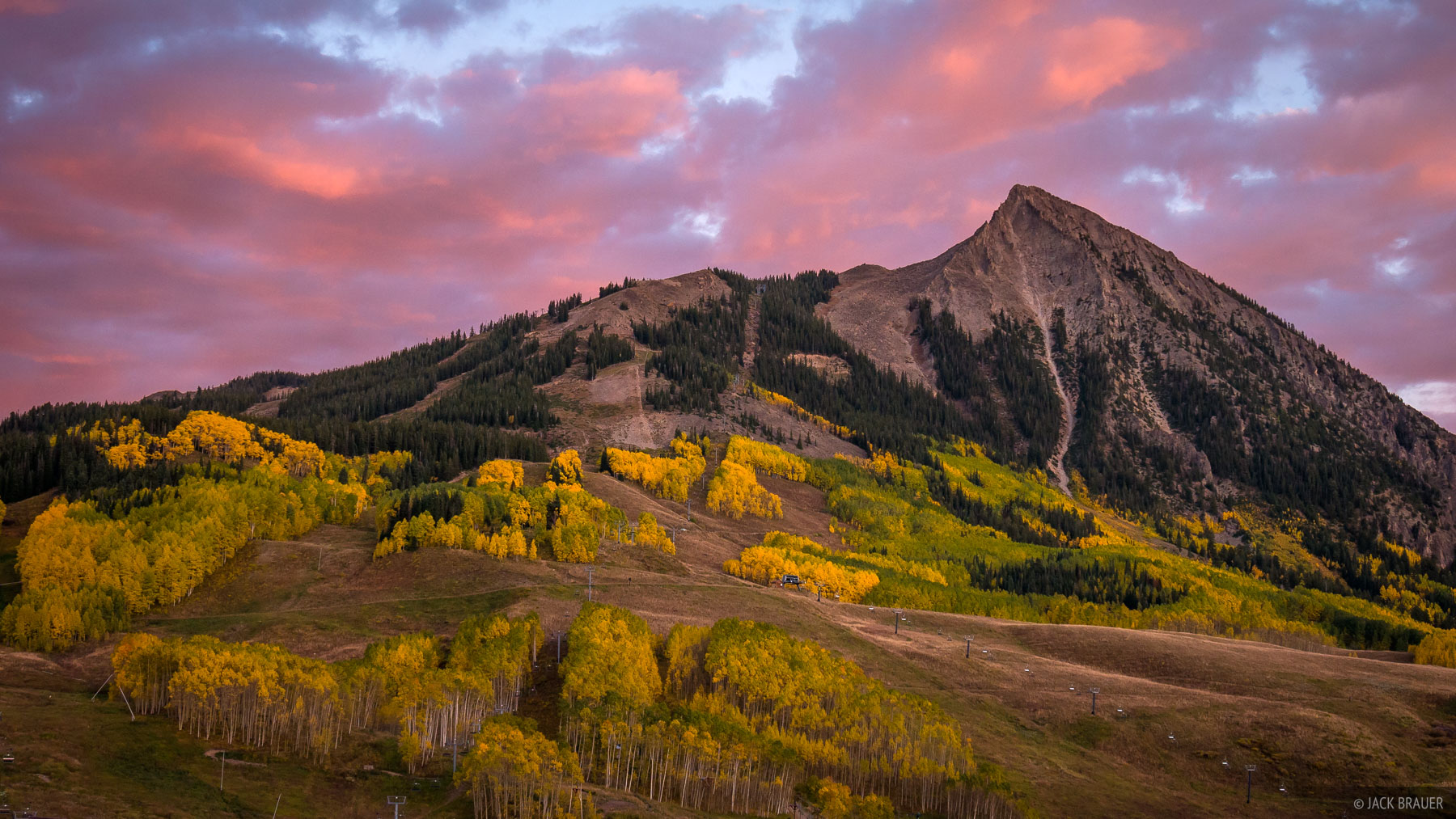 Autumn Colors in Crested Butte. Mountain Photography