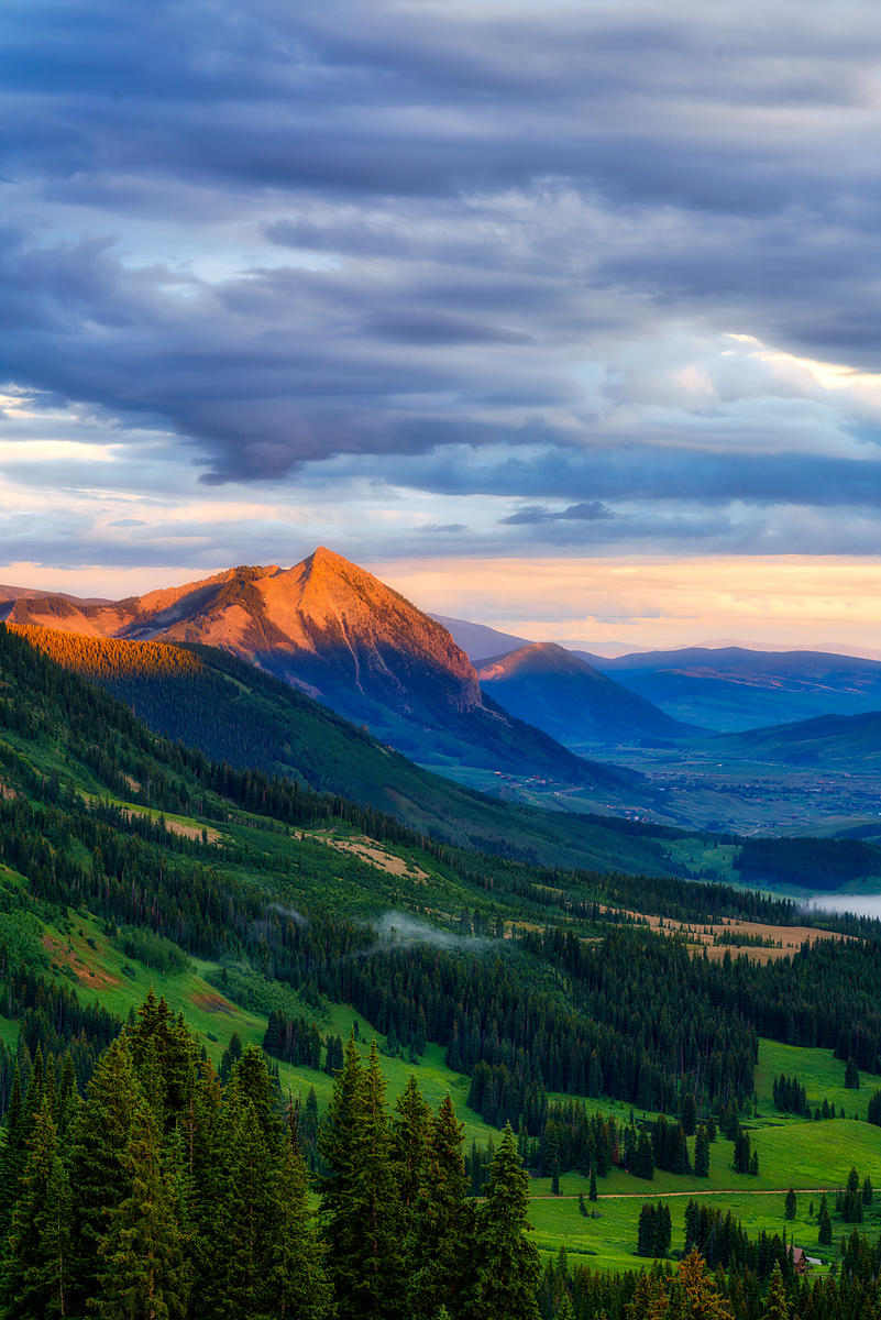 D´Ardenne Photography. Crested Butte Alpenglow
