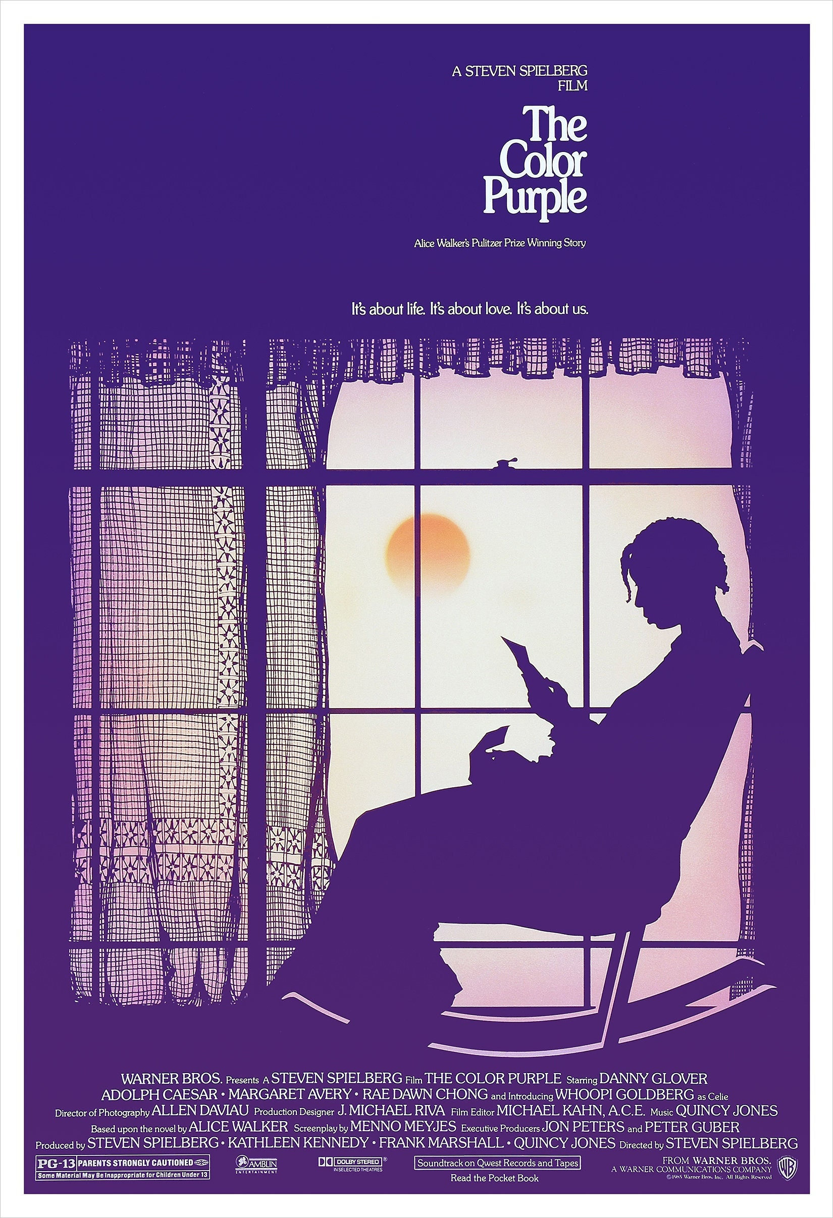 The Color Purple Movie Poster Print Redplanetgraphics