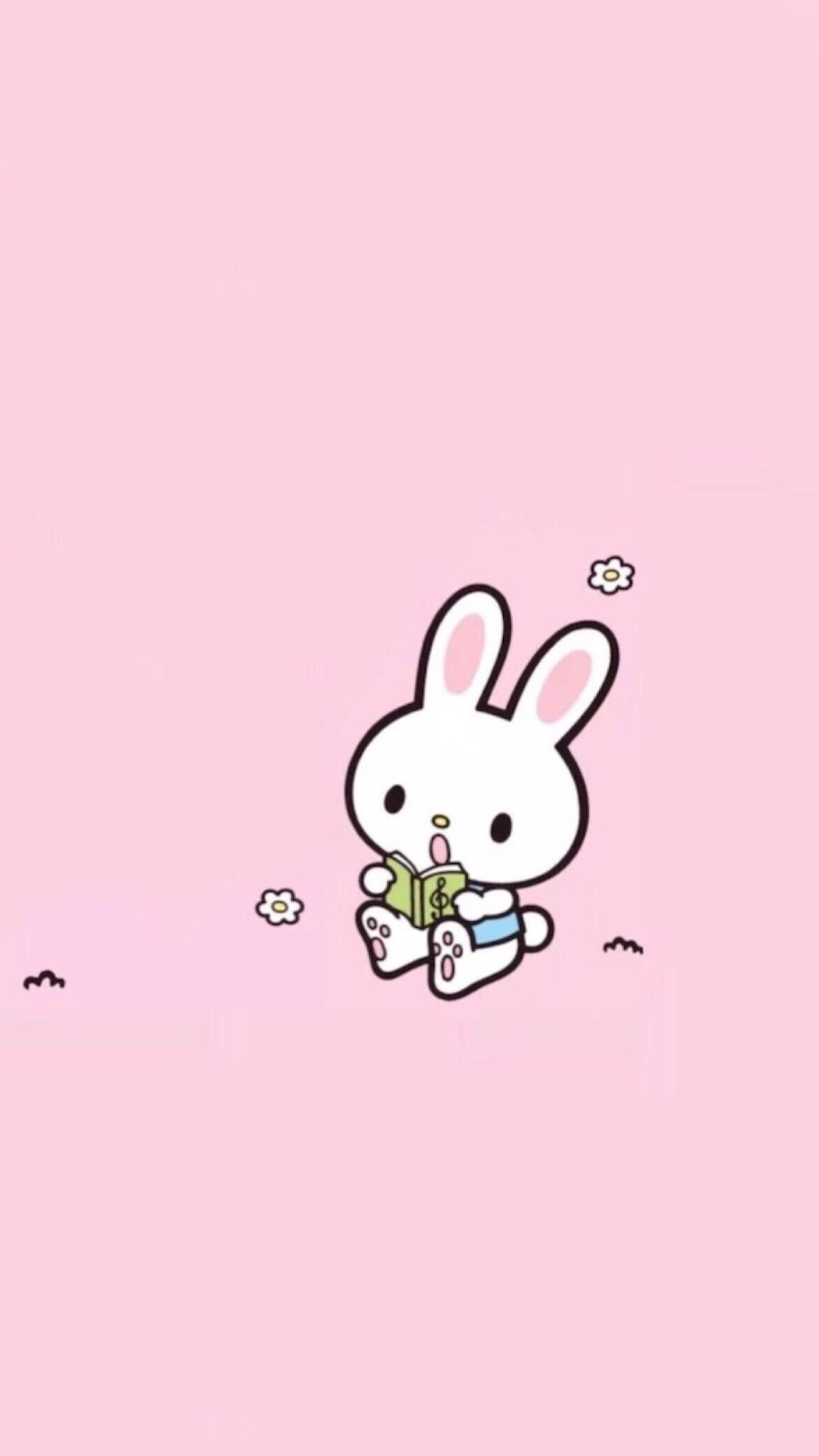 Cute kawaii bunny Wallpaper Download