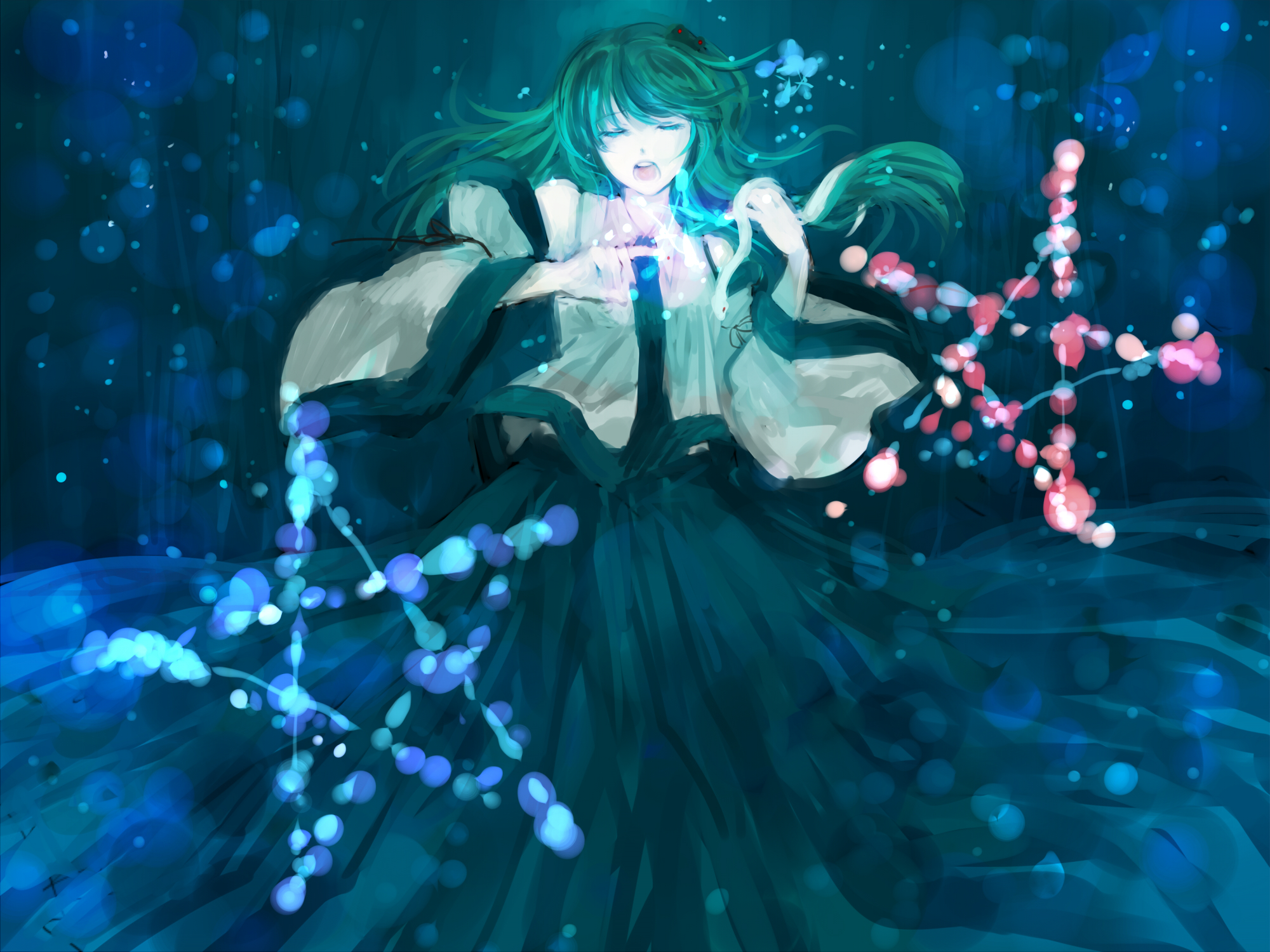Kochiya Sanae (Sanae Kochiya) by Minase Mmakina Anime Image Board