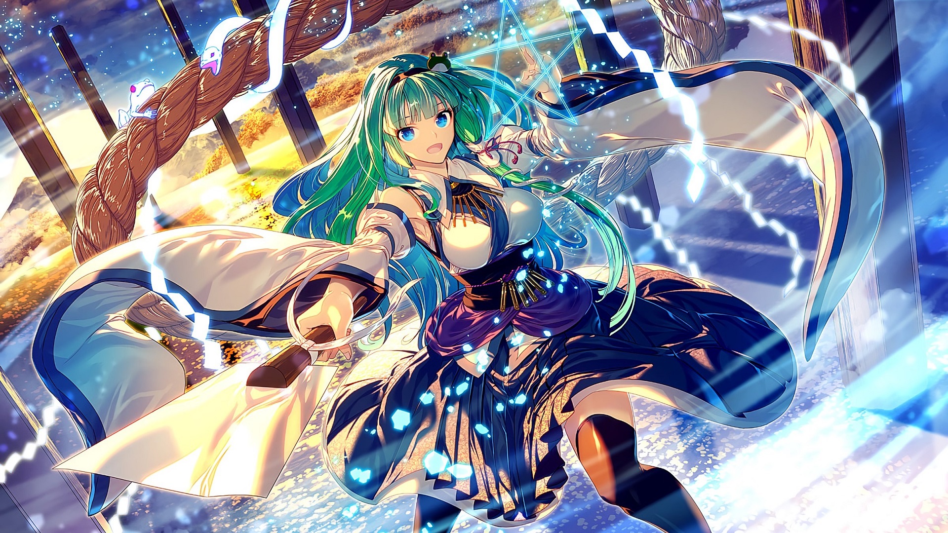 Anime Touhou HD Wallpaper