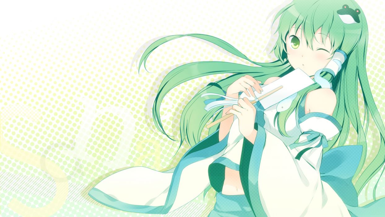 Kochiya sanae touhou wallpaperx1080