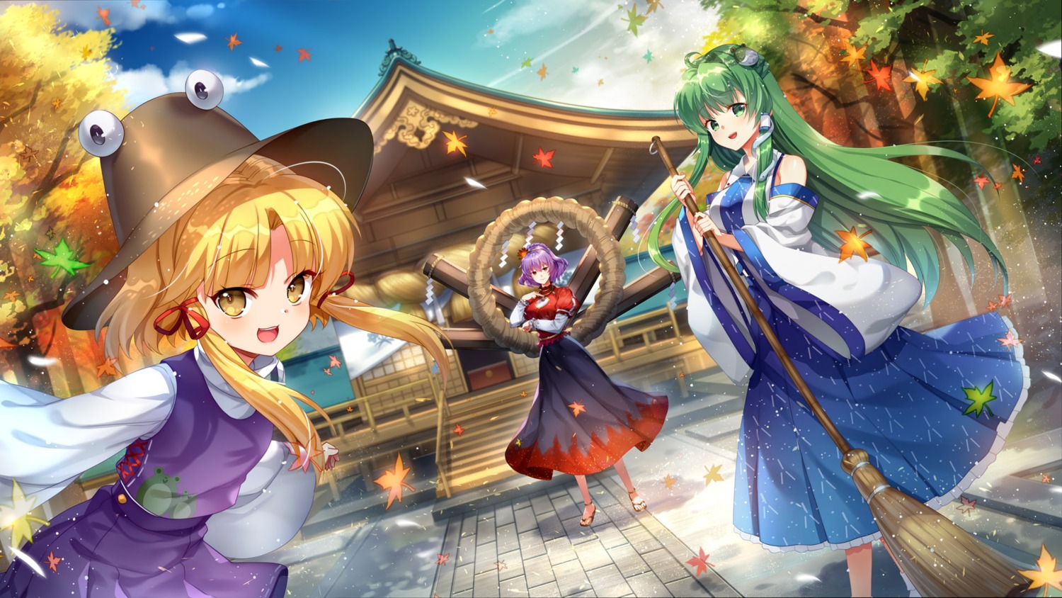 Sanae Kochiya Wallpapers