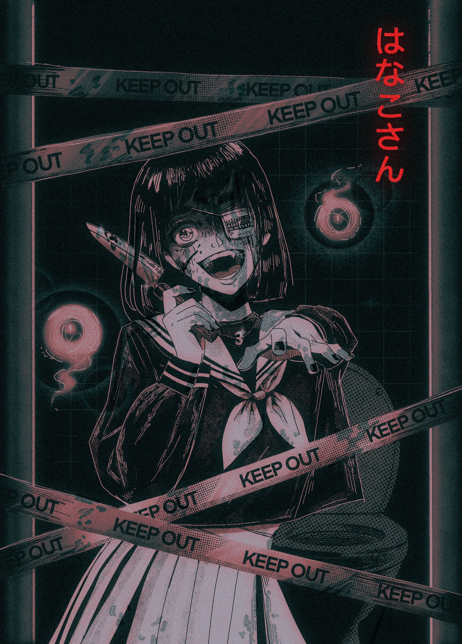 Hanako San (toire No Hanako San) Drawn