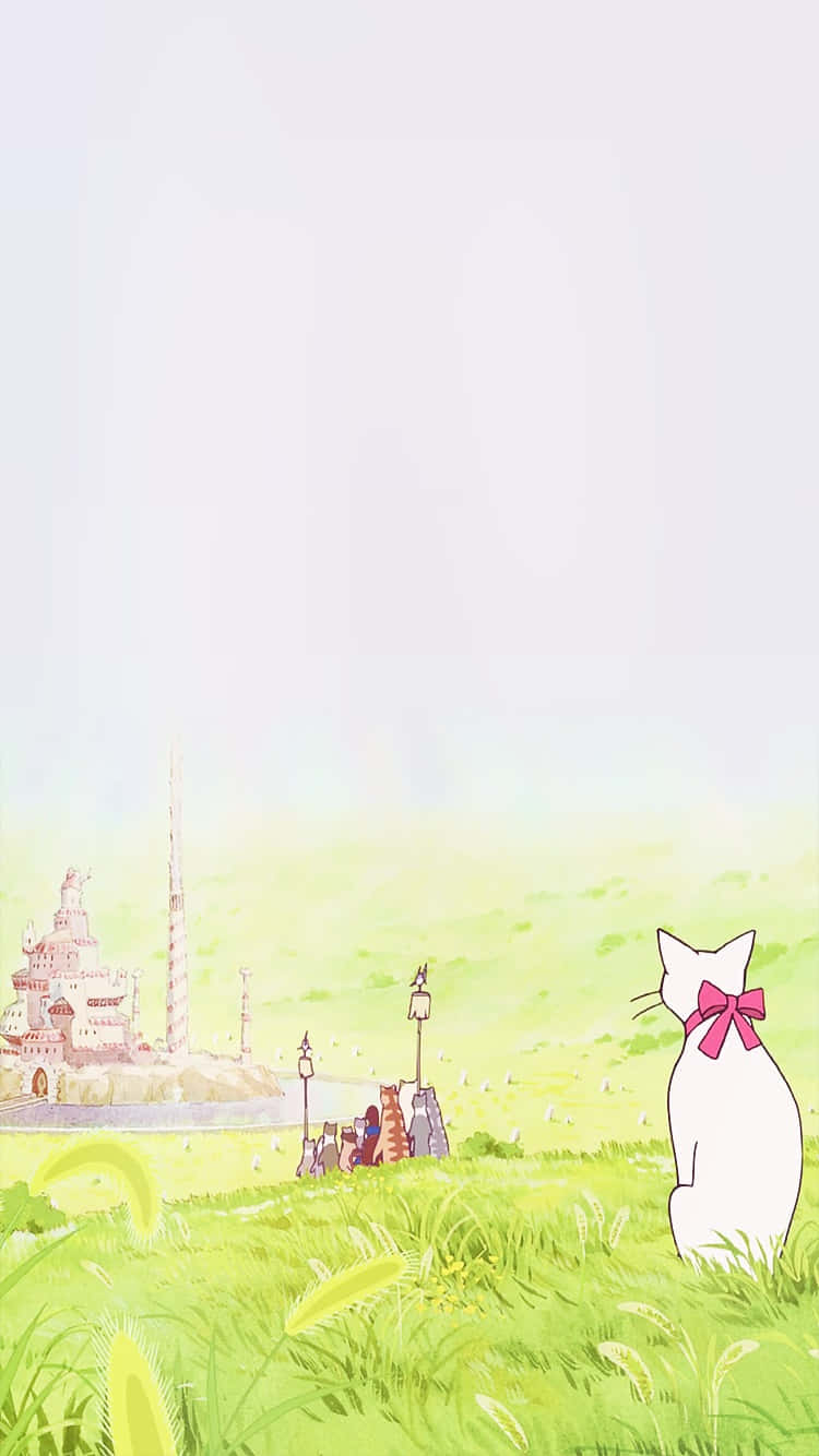 Download The Cat Returns Magical Adventure Awaits Wallpaper