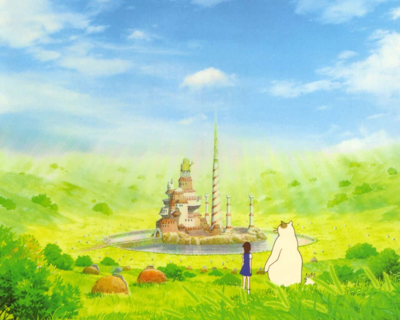 Download The Cat Returns Ghibli Adventure Wallpaper