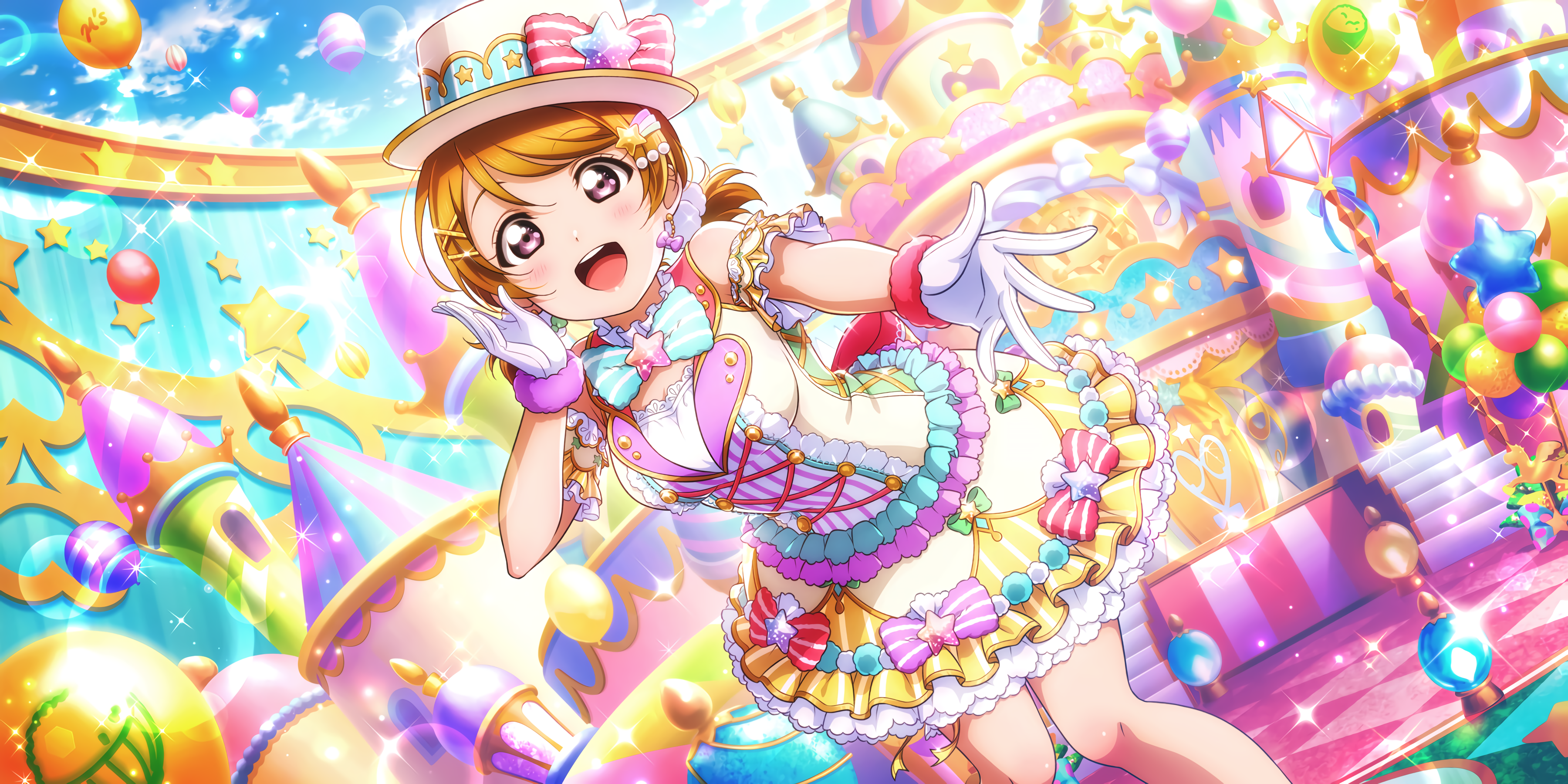 UR Koizumi Hanayo 「You're Just So Cute! Squeeze! / Happy Parade」. Cards list. All Stars. Games. Idol Story Live!