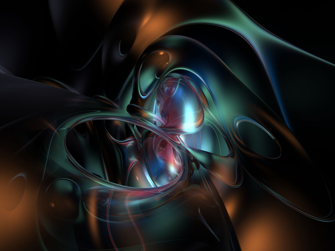 Download wallpaper light, abstraction, patterns, color, section abstraction in resolution 1152x864