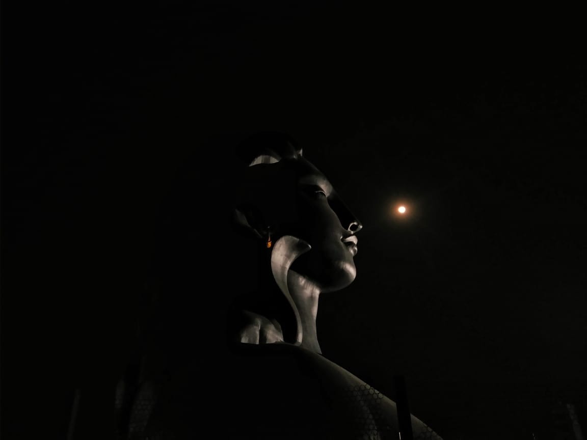 Isha Foundation recent click of our favorite subject. #Adiyogi