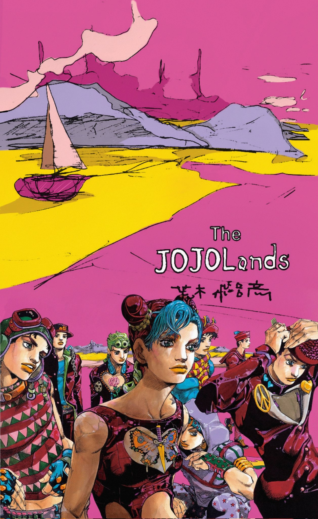 JOL days till The JOJOLands manga made a poster for part 9 with the Araki Illustrations